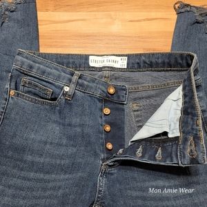 Men's Topman Stretch Skinny W30XL30 Jeans